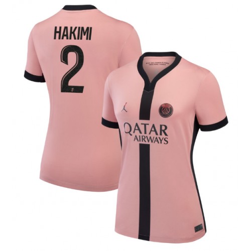 Dámy Fotbalový dres Paris Saint-Germain Achraf Hakimi #2 2024-25 Třetí Krátký Rukáv